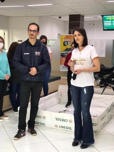  Confira os ganhadores do primeiro sorteio da Campanha Vem Junto que DÃ¡ Sorte da Cresol Vale das Ãguas 